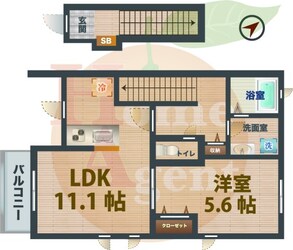 カリス荻窪の物件間取画像